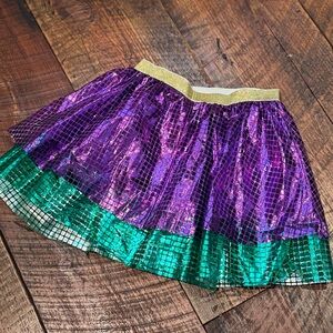 Mardi Gras Skirt Ladies Small/Medium